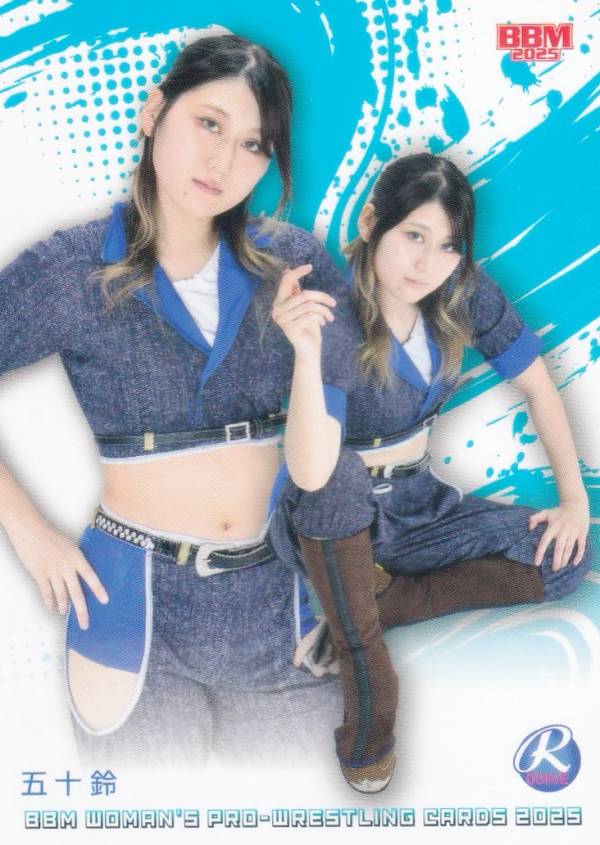 BBM 女子プロレスカード 014 五十鈴(ROOKIE) (レギュラーカード/現役選手) 2025