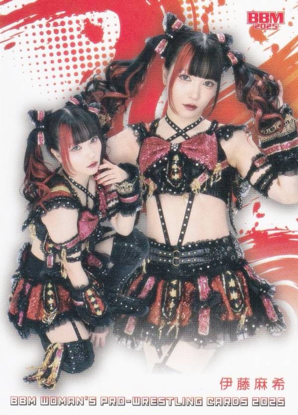 BBM 女子プロレスカード 015 伊藤麻希 (レギュラーカード/現役選手) 2025
