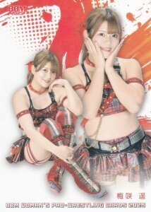 BBM 女子プロレスカード 023 梅咲遥 (レギュラーカード/現役選手) 2025