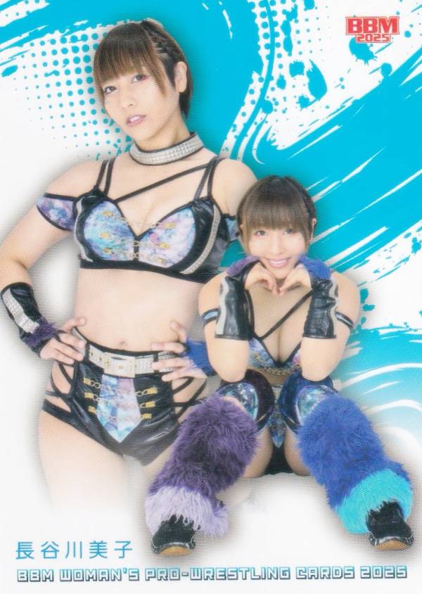 BBM 女子プロレスカード 097 長谷川美子 (レギュラーカード/現役選手) 2025