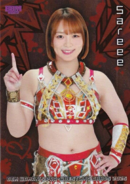 BBM 女子プロレスカード SP5 Sareee (インサートカード) 2025のサムネイル