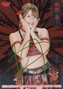 【キラパラレル版】BBM 女子プロレスカード 023 梅咲遥 (レギュラーカード/現役選手) 2025