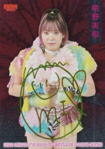 【キラパラレル版】BBM 女子プロレスカード 135 桃野美桜 (レギュラーカード/現役選手) 2025
