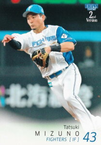 BBM ベースボールカード 511 水野達稀 北海道日本ハムファイターズ (レギュラーカード) 2025 2ndバージョン