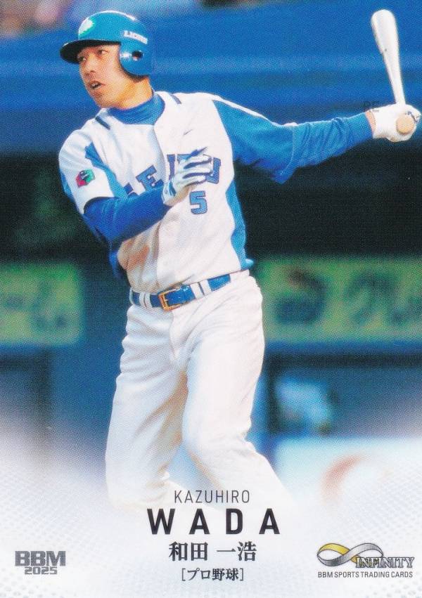 BBM スポーツトレーディングカード 02 和田一浩 埼玉西武ライオンズ プロ野球 (レギュラーカード) 2025 INFINITY インフィニティの商品画像