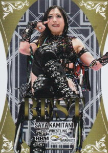 BBM スポーツトレーディングカード TB18 上谷沙弥 プロレス (インサートカード/The BEST) 2025 INFINITY インフィニティ