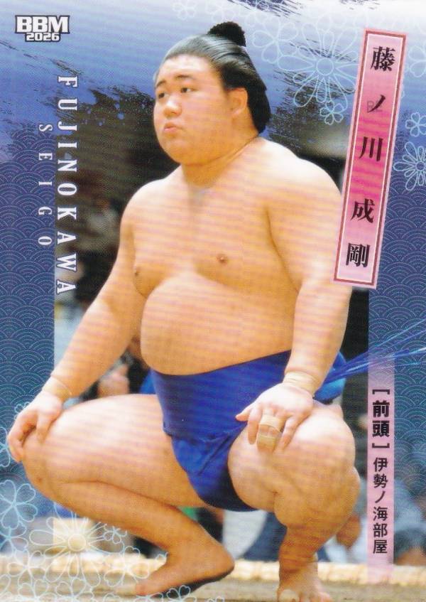 BBM 2026 大相撲カード 30 藤ノ川 成剛 前頭 (レギュラーカード)