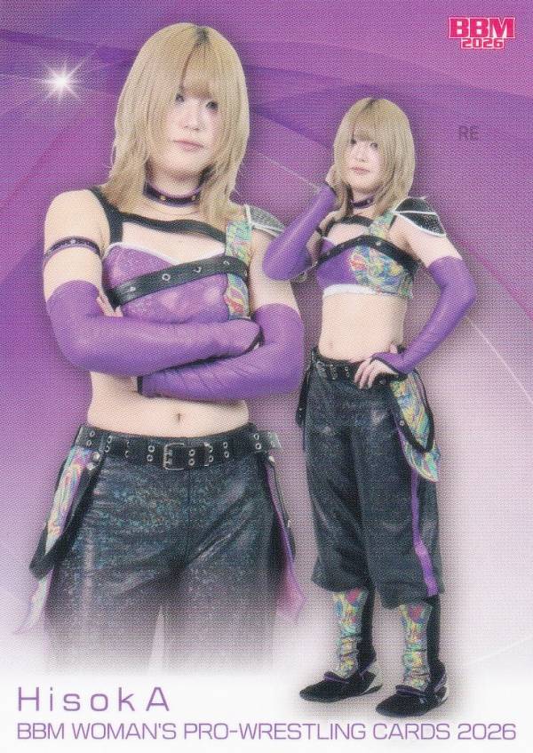 BBM 女子プロレスカード 100 HisokA (レギュラーカード/現役選手) 2026