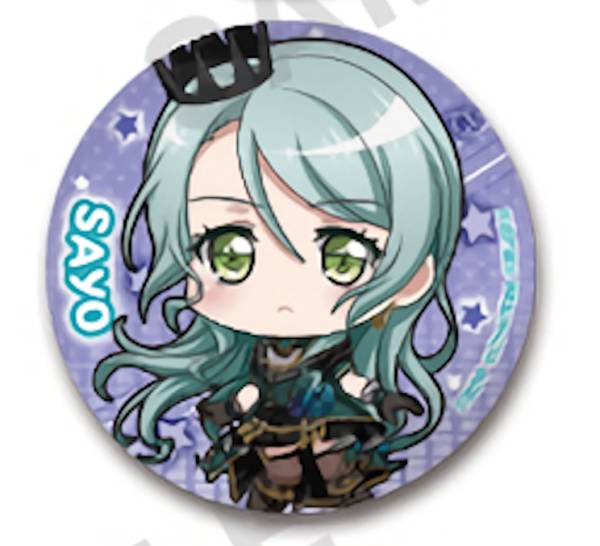 【氷川紗夜】 BanG Dream! ガールズバンドパーティ！カプセル缶バッジ 2020KV Ver.