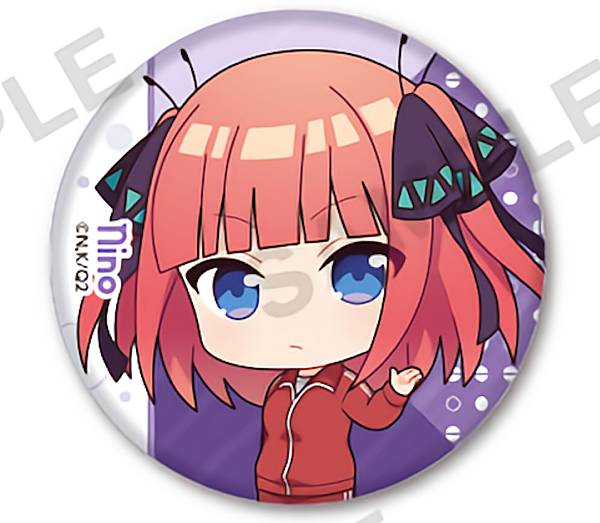 【体操服 (缶バッジ) 】 五等分の花嫁∬ たまみくじ 二乃がいっぱい