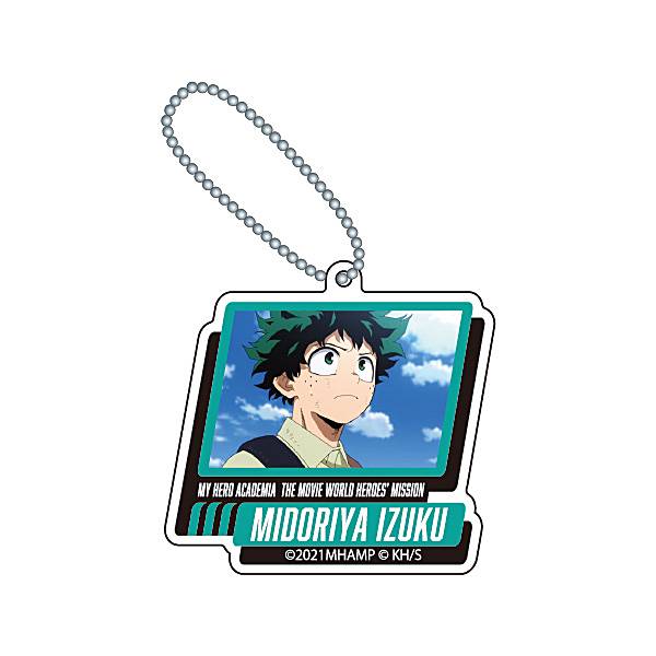 【緑谷出久A】 僕のヒーローアカデミア THE MOVIE ワールド ヒーローズ ミッション トレーディングアクリルキーホルダー