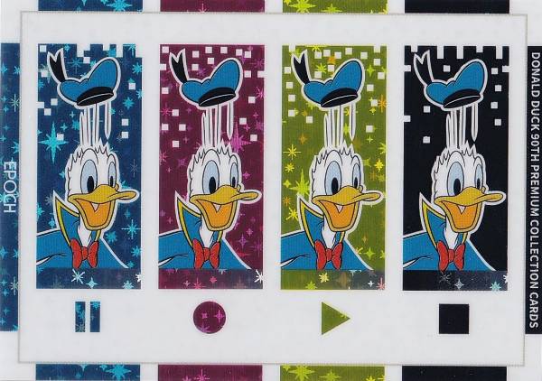 【[ホログラムC版 45/50] CMYK-03 ドナルド・ダック (インサートカードC/CMYKインサート) 】 DONALD DUCK ドナルドダック 90周年プレミアムコレクションカード