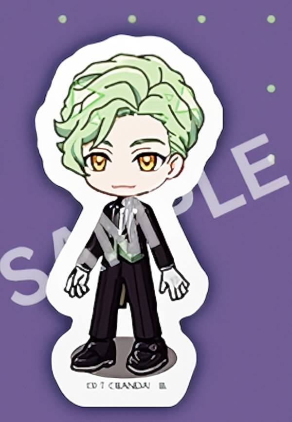 【藍上レオン/変身後 (SDイラスト) 】 ライドカメンズ ダイカットステッカーセット ※ステッカー1枚