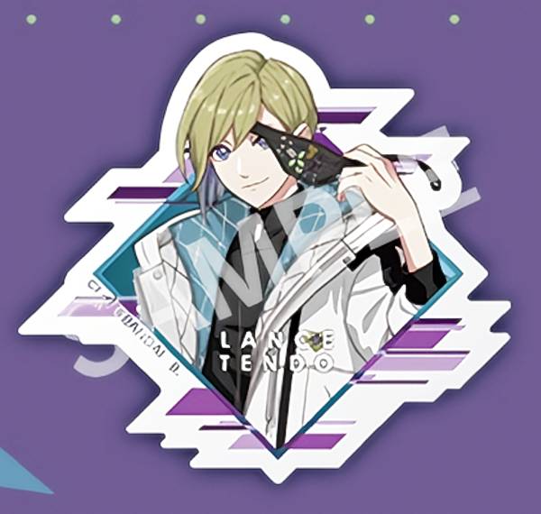 【ランス天堂/変身前】 ライドカメンズ ダイカットステッカーセット ※ステッカー1枚
