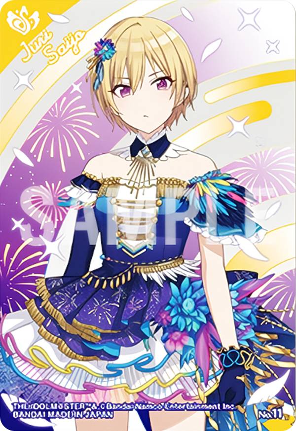 【No.11 西城樹里】 アイドルマスター シャイニーカラーズ クリアカードコレクション