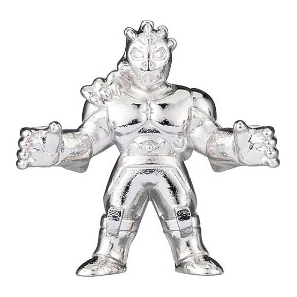 【ジ・オメガマン（銀メッキver.）】 キン肉マン ダイキャストキンケシ8のサムネイル