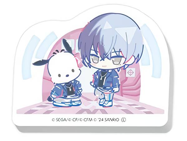 【青柳冬弥 ポチャッコ】 プロジェクトセカイ カラフルステージ! feat.初音ミク×サンリオキャラクターズ カプセルミニキャラアクリルクリップコレクション Vol.1