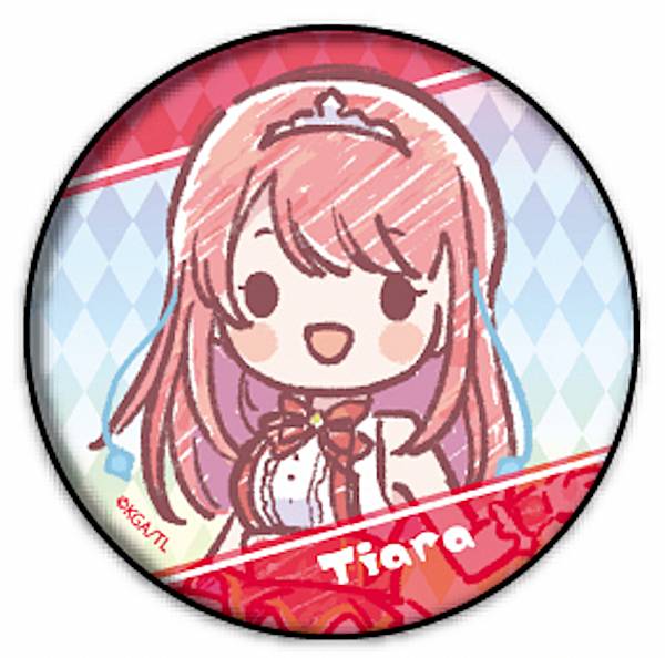 【ティアラ】 缶バッジ Lapis Re:LiGHTs 01 グラフアートデザイン