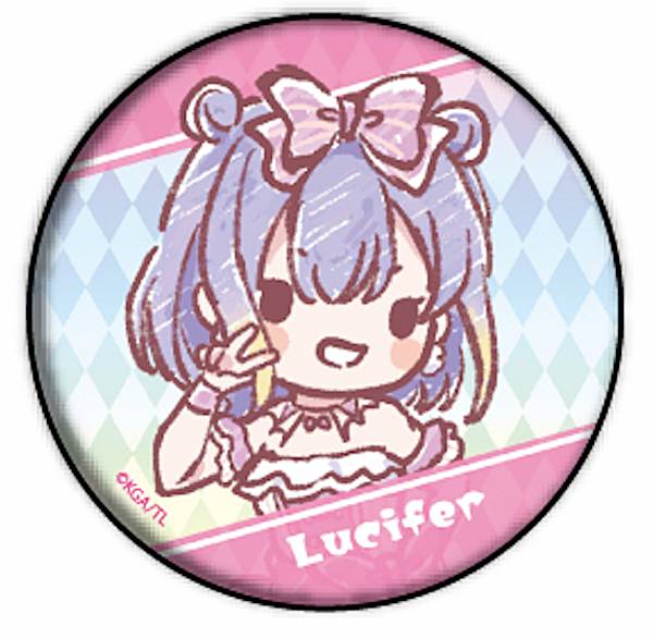 【ルキフェル】 缶バッジ Lapis Re:LiGHTs 01 グラフアートデザイン