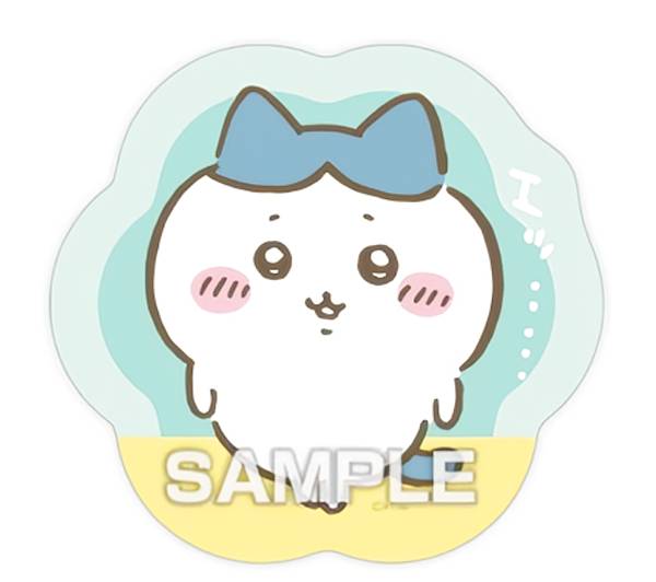 【ハチワレ(エッ・)】 ちいかわ おおきな ダイカットステッカー ガムつき ※ステッカーのみ