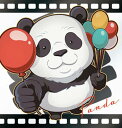 【呪術 3-06 パンダ (★ ノーマル)】 にふぉるめーしょん 呪術廻戦ディフォルメシールウエハースvol.3
