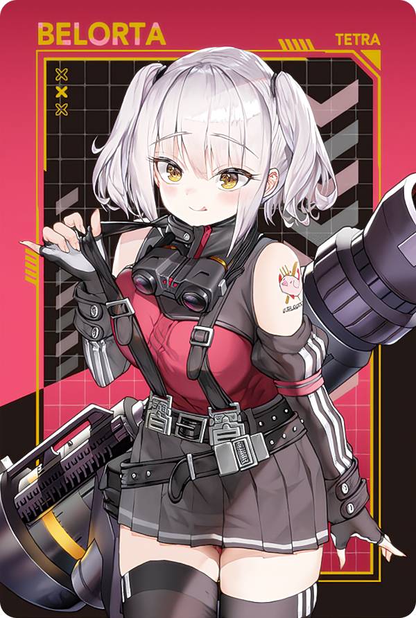 【No.007 べロータ】 勝利の女神：NIKKE ウエハース3