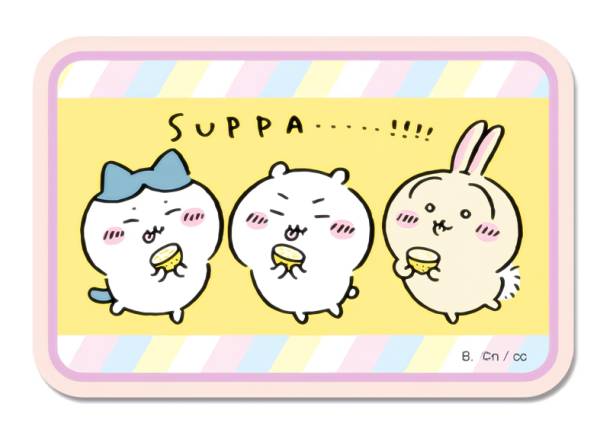 [치이카와&하치왈렛&토끼(SUPPA…!!!!)] 치이카와 다이컷 스티커 세트 5 *스티커 1장만
