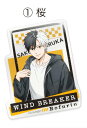 【1.桜遥】 WIND BREAKER キラぷるステッカー(3)