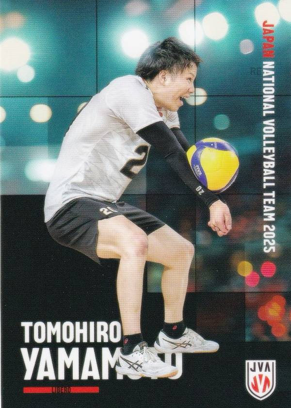 【RG71 山本 智大 (レギュラーカード) 】 バレーボール男子日本代表2025 トレーディングカード