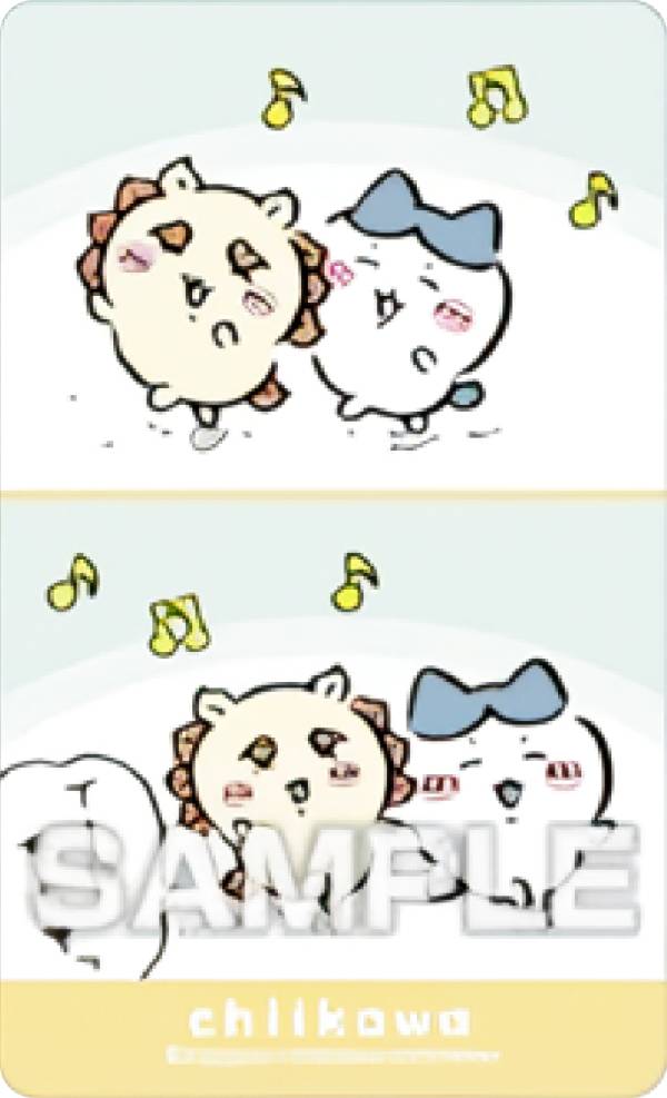 【シーサー＆ハチワレ(イーヤサーサッ)】 ちいかわ デコステッカー4 ガムつき ※ステッカーのみ