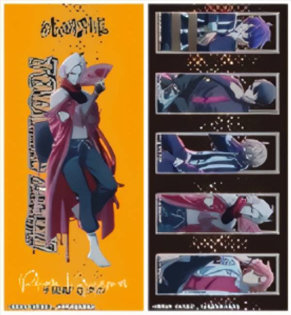 【手術岾ロクロ | 一ノ瀬四季&皇后崎迅&無陀野無人&花魁坂京夜&手術岾ロクロ】 桃源暗鬼 きゃらくたぶるステッカーズ