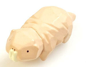 【はだかでばねずみ (シークレット) 】川崎誠二の木彫りの動物たちマスコットフィギュア2