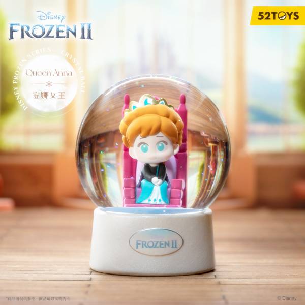 [아나 여왕] 피규어 52TOYS BLINDBOX 디즈니 아나운서와 눈의 여왕 2 크리스탈 볼