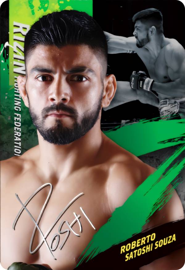 【[ホロ仕様] No.29 ホベルト・サトシ・ソウザ (Rカード) 】 RIZINウエハース'25