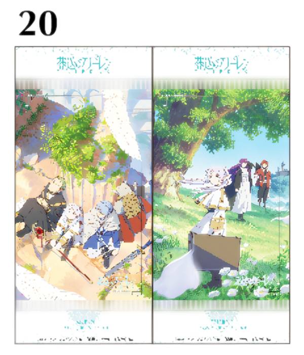 【20.第1期 キービジュアル 勇者パーティ/新パーティ】 葬送のフリーレン きゃらくたぶるステッカーズキラver.