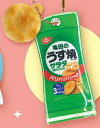 【亀田のうす焼 サラダ】亀田製菓 ミニチュアマスコット Vol.2