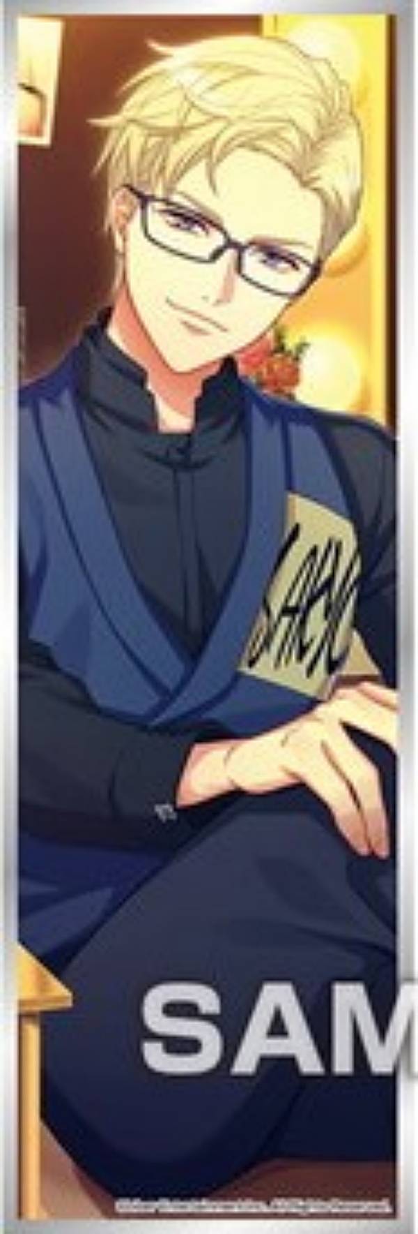 【189.古市左京】 A3! ロングステッカーガム 6 ※ステッカーのみ