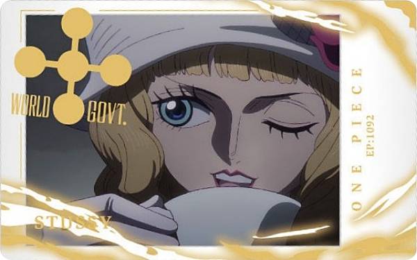 【OP3-15. ステューシー (R レア) 】イタジャガ ワンピース with プラマイド LOG.3