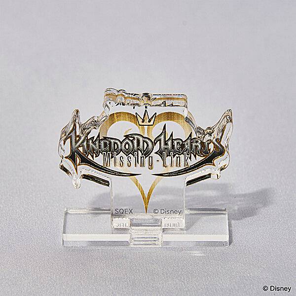 【K賞 キングダム ハーツ ミッシングリンク】キングダムハーツシリーズ ロゴアクリルスタンドコレクション