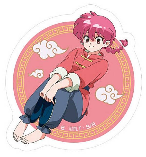 【03.らんま】TVアニメ「らんま1/2」 ダイカットステッカー付きグミ ※ステッカーのみ