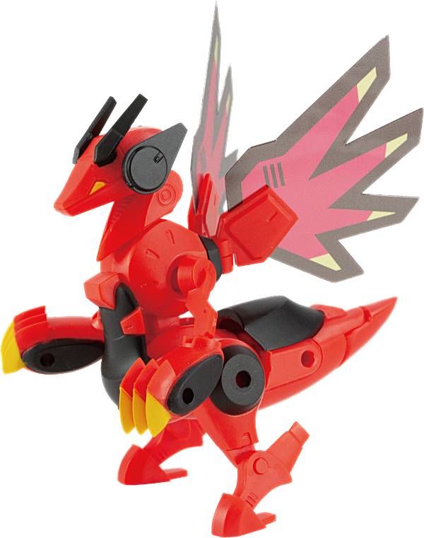 【クリムゾン・パプリカ】CLOCKWORK-CRYPTID2.0 竜種・二脚幼体型