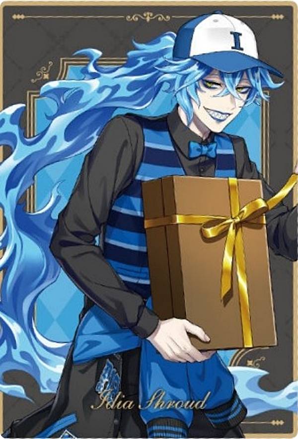 【No.17 イデア・シュラウド (キャラクターカード)】ディズニー ツイステッドワンダーランド/ツインウエハース6