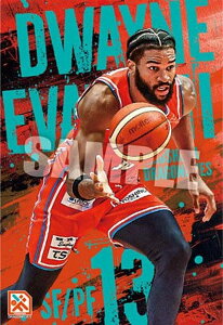 【41 ドウェイン・エバンス】B.LEAGUE ツインウエハース 2024-25 SEASON