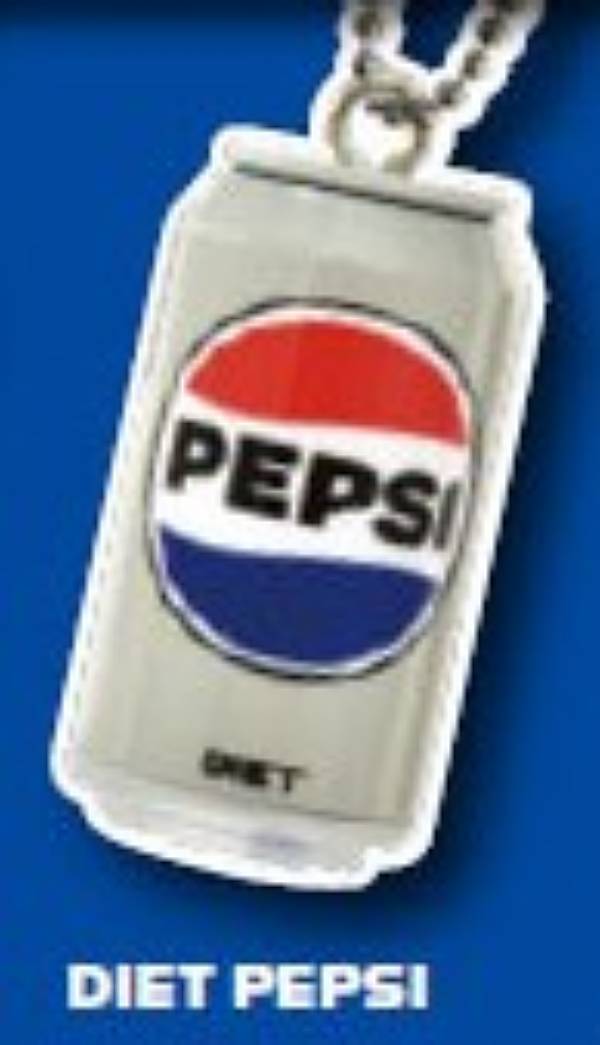 【DIET PEPSI】ペプシ ミニチュア缶チャーム2