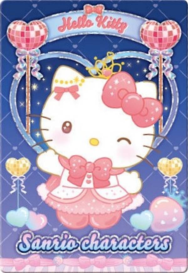 【[箔押し仕様] 28.ハローキティ (スペシャルカード) 】サンリオキャラクターズ ウエハース9のサムネイル