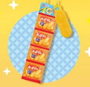 【ハッピーターンミニ4連】亀田製菓 ミニチュアアソート ハッピーターンマスコット