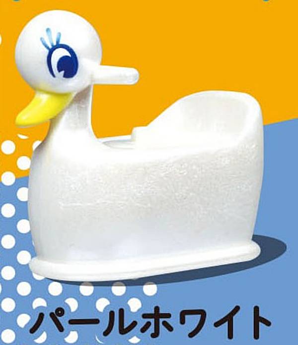 【パールホワイト】おまるコモノ入れ3