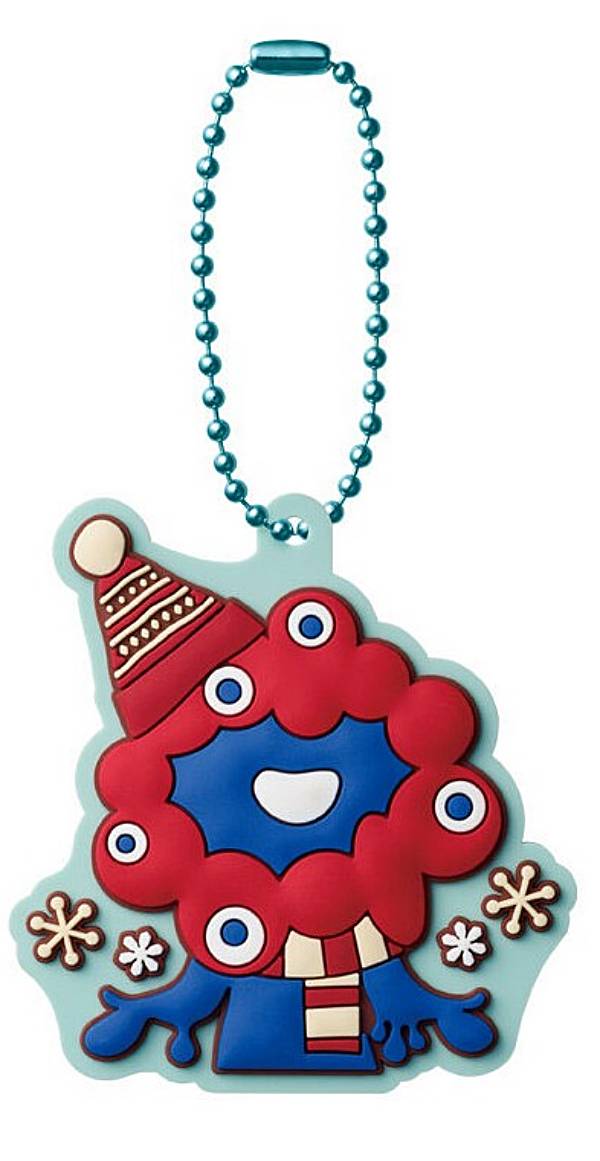 【ぽかぽかの冬】ミャクミャク ぷっくりラバマスビスケット ※ラバーマスコットのみのサムネイル