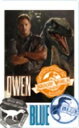 【25.OWEN & BLUE】JURASSIC WORLD ムービーシーンスナップマイドコレクション