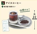 【05.アイスコーヒー(東京都 珈琲ロン)】純喫茶ミニチュアコレクション-純喫茶のある風景- 第2弾